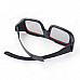 VQ109R Slim Design Polarized Non-Flash Fashionable 3D Glasses for 3D TV