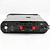 TA2020S Aluminum 25W+25W Digital Hi-Fi Stereo Audio Digital Power Amplifier - Black