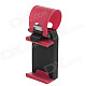 5121 Car Steering Wheel Phone Socket Holder - Black + Red