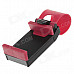 5121 Car Steering Wheel Phone Socket Holder - Black + Red