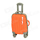 RYVAL Cute Luggage Style Water Resistant USB Flash Drive - Orange + Grey (8G)