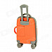 RYVAL Cute Luggage Style Water Resistant USB Flash Drive - Orange + Grey (8G)