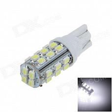 T10 / 194 / W5W 3W 250lm 28 x SMD 1206 LED White Car Side Light / Indicator / Reading lamp - (12V)