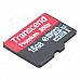 Transcend TF300X UHS-I Micro SDHC / TF Memory Card - Black (16GB / Class 10)