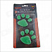 DIY Dog Footprint Glow-in-the-Dark Car Decoration Sticker Set