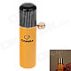 COHIBA H066 Super Fire Windproof Butane Jet Flame Lighter - Yellow + Black