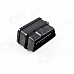 Super Mini iCar2 Vehicle Bluetooth OBD-II Code Diagnostic Tool / Clearer - Black + Grey