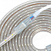 JRLED Waterproof 24W 1000lm 6500K 300-3528 SMD LED White Light Strip - White (AC 220V / 5m)