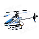 Yi ZHAN 58015 2.4GHz 4-CH Single Screw R/C Helicopter Toy - Blue + Black (6 x AA)