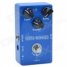 Caline CP-19 Delay Effects Equipment / Single Effect Device for Electric Guitar - Blue + Black