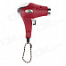 COHIBA 6499 Mini Portable Hair Dryer Style Jet Flame Strong Fire Windproof Lighter