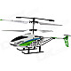 Xinhangxian S039G 3.5-CH Rechargeable R/C Helicopter w/ Gyro - Green + White + Black