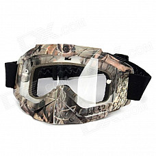 THB025+ 15MP 1080P Motorcycle Skiing Goggles Camera - Camouflage Green