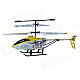 Xinhangxian S039G 3.5-CH Rechargeable R/C Helicopter w/ Gyro - Yellow + White + Black