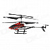 Y-HELI 3.5-CH IR Remote Controlled R/C Helicopter w/ Gyro - Black + Red