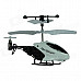 Brilink BH01 Mini 3.5-CH Rechargeable R/C Helicopter w/ Gyro - White + Black