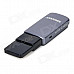 KINGMAX KOTGR-01 OTG TF Card Reader w/ USB Adapter for Cell Phone / Tablet PC - Black + Light Grey