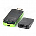 KINGMAX KOTGR-01 OTG TF Card Reader w/ USB Adapter for Cell Phone / Tablet - Green + Black