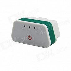 iCar OBDII ELM327 Bluetooth Car Diagnostic Tool - White + Green