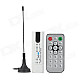 MINI DVB-T2 USB DVB-T/T2/C Digital TV Receiver w/ FM / DAB / Antenna - White + Black