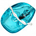 PVC Decorative Face Mask for Hip-Hop Bboy / JabbaWo - Blue