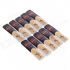 RIYIN Bb Tenor Sax Reeds - Yellow + Black (10 PCS)