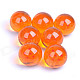 LZQ76 Three-Dimensional Star Crystal Acrylic Balls Set - Orange (7 PCS)