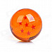 LZQ76 Three-Dimensional Star Crystal Acrylic Balls Set - Orange (7 PCS)