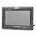 ZnDiy-BRY VGA-7 7" Screen 1-Din Car Monitor w/ AV / VGA - Black