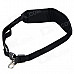 Adjustable One-Shoulder Strap for Saxophone - Black