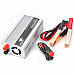 DOXIN1200 1200W Car DC 12V to AC 220V Power Inverter - Red + Silver + Black