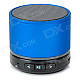S11 Mini Bluetooth V3.0 Speaker w/ Mic / TF Slot - Green + White