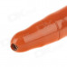 6695 Mini Portable Carrot Style Lighter - Orange + Green