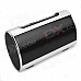 SANSUI A46 3.0" LED 2-CH Bass Media Player Speaker w/ FM / Music Alarm Clock / TF - Silver + Black