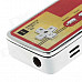 Mini Portable Game Handle Style Windproof Lighter - Silver + Red + Yellow