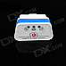 Super Mini iCar2 Vehicle Wi-Fi OBD-II Code Diagnostic Tool / Clearer - White + Blue