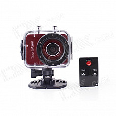 ESER TS-G352 Mini Touch Wireless Remote Control 1080P HD Outdoor Waterproof Sport Camera