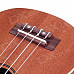 William Handheld 21" 4-String Ukulele Guitar - Deep Brown