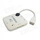 CY Micro USB 3.0 SD / MS / TF Card Reader w/ 3-Port USB 2.0 HUB for Samsung Galaxy Note 3 - White