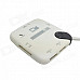 CY Micro USB 3.0 SD / MS / TF Card Reader w/ 3-Port USB 2.0 HUB for Samsung Galaxy Note 3 - White