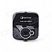 AIPTEK X-mini 2.4" LCD 1080P 5.0 MP CMOS 128 Degree Wide Angle Car DVR Camcorder - Black