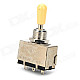 TZ20 3-way Zinc Alloy Toggle Switch Metal Tip for E-guitar - Silver