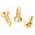 SZ027J Electric Guitar Guard Board Screws - Golden (50 PCS)