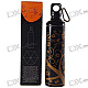 Portable Bottle Umbrella with Carabiner Clip (Pattern and Color Assorted)