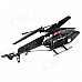 YD-111 Rechargeable 3-CH Gyro R/C Helicopter w/ Controller - Red + Black