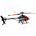 WLtoys V913 AC Rechargeable 4-CH Gyro R/C Helicopter w/ Radio Remote Controller - Orange + Black