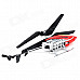 B-168 Rechargeable 3.5-CH Gyro R/C Helicopter w/ Controller - Black + Red