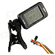 JeKing ET-006 1.34" LCD Guitar Bass Violin Ukulele Universal Clip-on Tuner - Black (1 x CR2032)