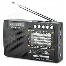 Shouyu SY-X5 Full-wave Band 1.5'' LCD Stereo FM / MW / SW Radio w/ Stand / TF Card Slot