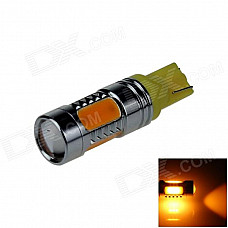 T10 / 194 / 168 / W5W 7.5W 500lm 5-LED Orange Car Steering Light / Tail Light / Headlamp (12~24V)